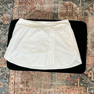 White Lulu Lemon Skort
